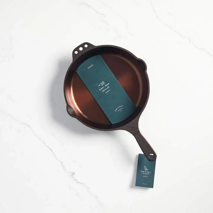 Smithey Ironware No. 10 Traditional Cast Iron Skillet 1 Smithey Ironware No. 10 Traditional Cast Iron Skillet