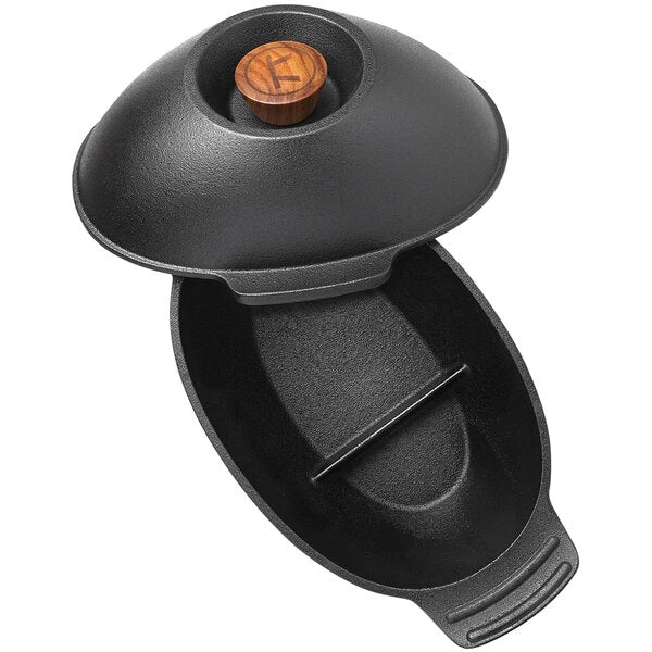 Outset Cast Iron Mussel Pot 2 Outset Cast Iron Mussel Pot - Image 2