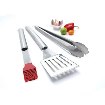 Grill Pro 3 Piece Stainless Steel Tool Set 1 Grill Pro 3 Piece Stainless Steel Tool Set