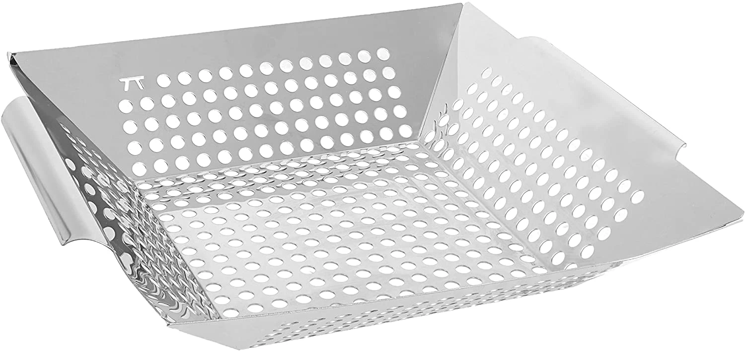 Outset Square 12 In. Grill Wok 1 Outset Square 12 In. Grill Wok