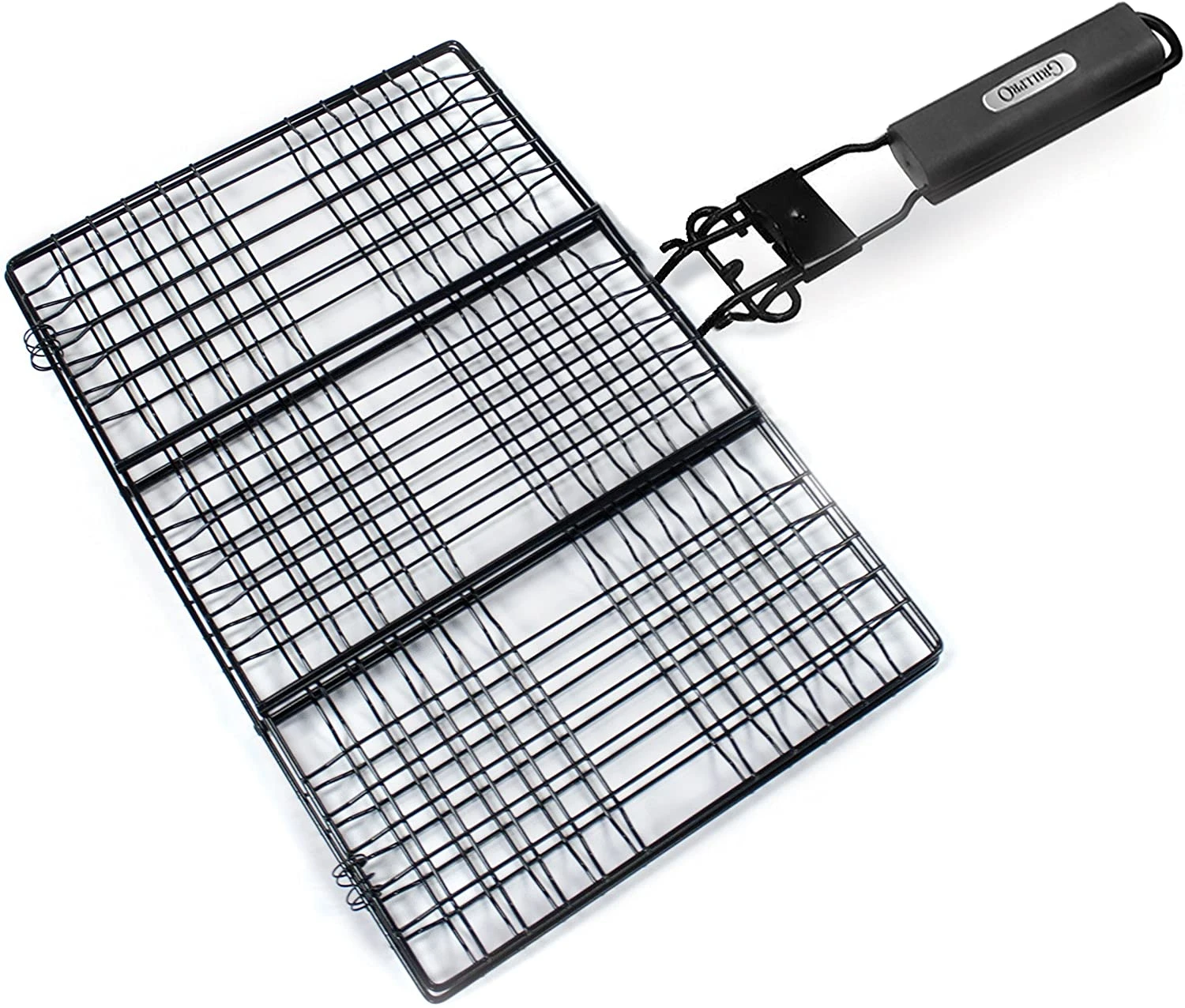 Grill Pro Nonstick Detachable Handle Burger Basket 1 Grill Pro Nonstick Detachable Handle Burger Basket