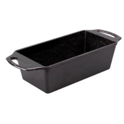 Lodge 8.5 X 4.5 Inch Seasoned Cast Iron Loaf Pan