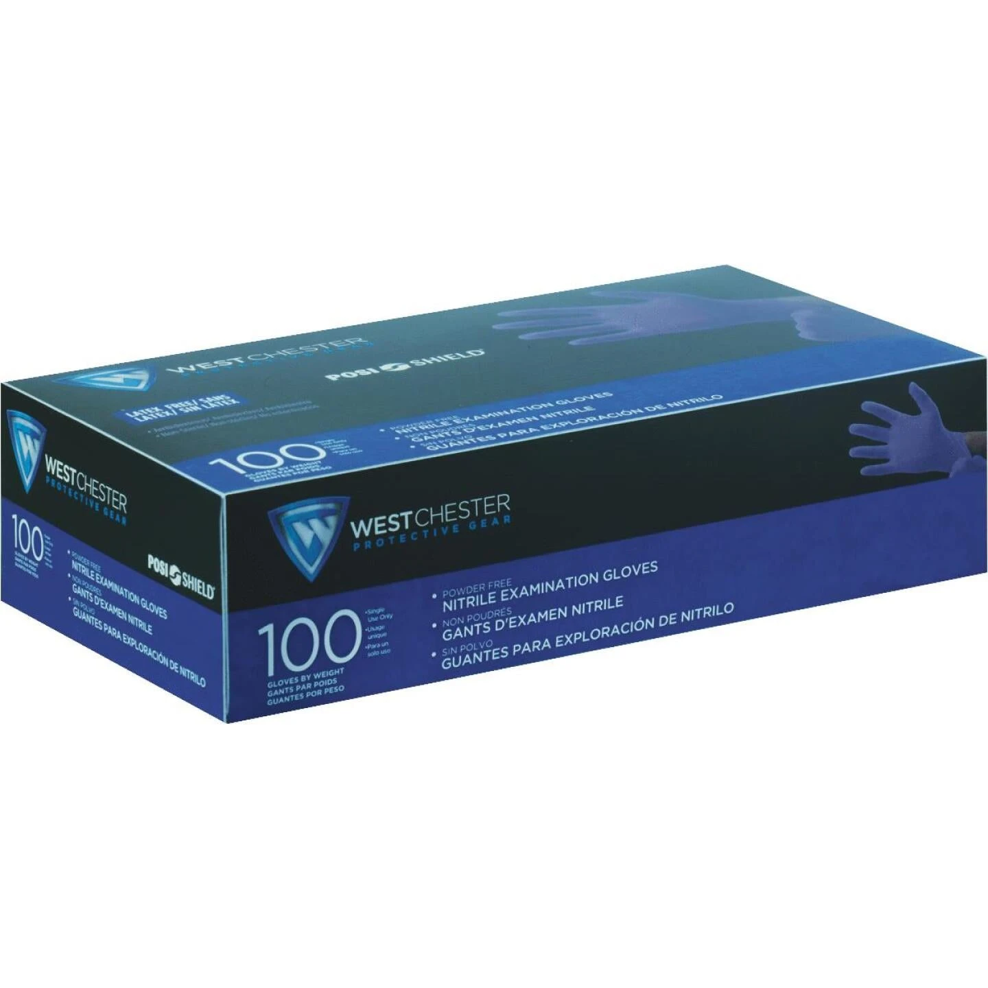 Blue Nitrile Gloves 1 Blue Nitrile Gloves