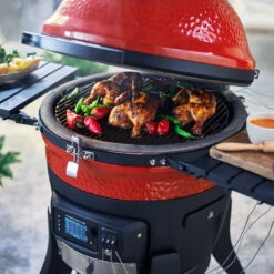 Kamado Joe Konnected Joe Digital Charcoal Grill And Smoker IN-STOCK NOW -GrillGear Shop KJ15041123 13 FoodShot