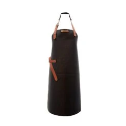 Xapron Kansas Leather Apron -GrillGear Shop Kansas Black Full Apron