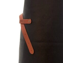Xapron Kansas Leather Apron -GrillGear Shop Kansas Black Zoom