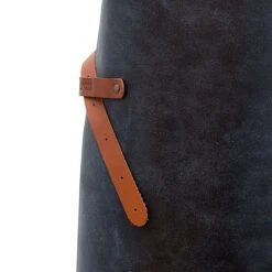 Xapron Kansas Leather Apron -GrillGear Shop Kansas Blue Zoom