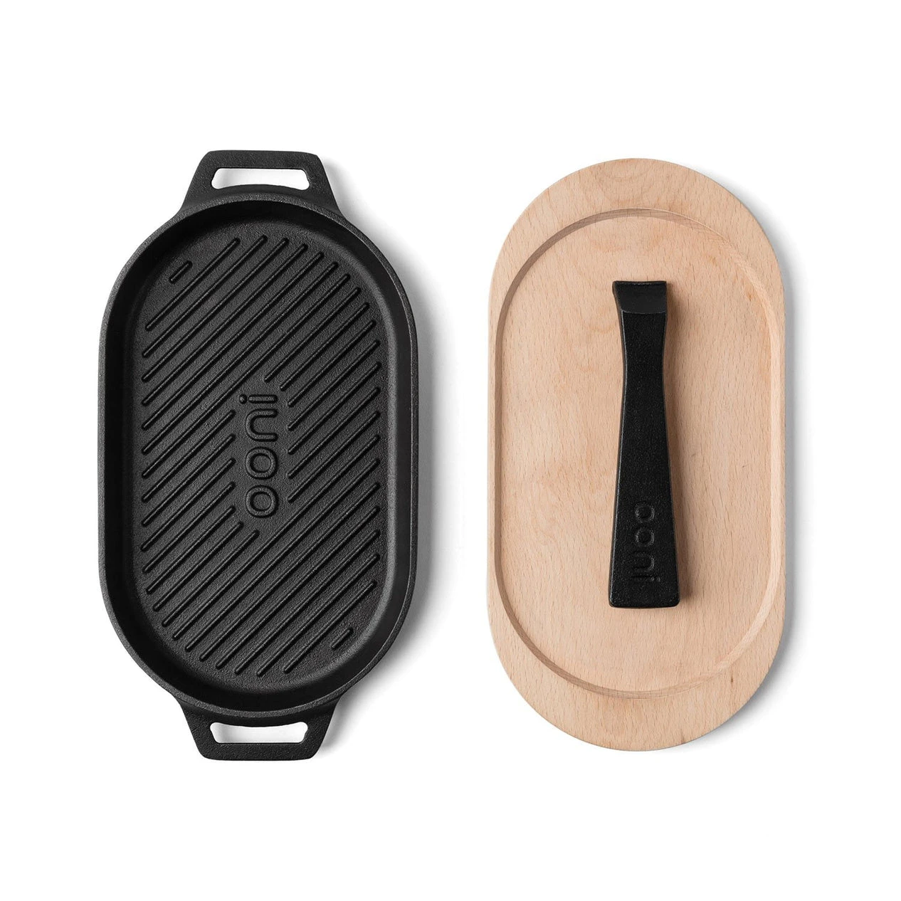 Ooni Cast Iron Grizzler Pan 2 Ooni Cast Iron Grizzler Pan - Image 2