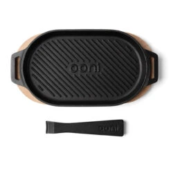 Ooni Cast Iron Grizzler Pan 6 Ooni Cast Iron Grizzler Pan -GrillGear Shop Ooni Grizzler Pan 3