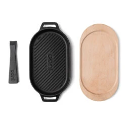 Ooni Cast Iron Grizzler Pan 7 Ooni Cast Iron Grizzler Pan -GrillGear Shop Ooni Grizzler Pan 4