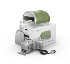 Gozney Roccbox Outdoor Pizza Oven - Olive Green -GrillGear Shop RBX Pack1LimeGreenWood GasBlackPipe 360x 6372a316 e2b3 47e8 b3ba eb161ebe793a