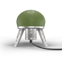 Gozney Roccbox Outdoor Pizza Oven - Olive Green -GrillGear Shop RoccboxRearGasLimeGreenBlackPipe 360x 4109637c 9095 482d b8db c769f4584c79