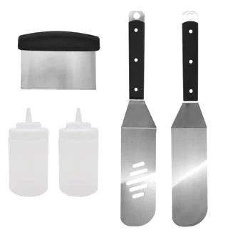 GrillSimple 5pc Griddle Tool Set 1 GrillSimple 5pc Griddle Tool Set