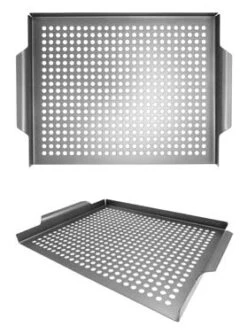GrillSimple Non-Stick Grid - Silver