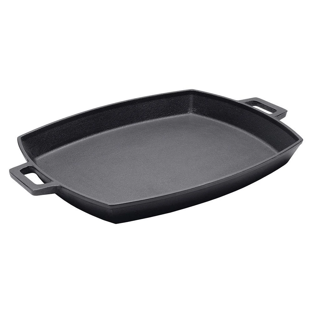 Bayou Classic Cast Iron Shallow Pan (Bacon Pan) 1 Bayou Classic Cast Iron Shallow Pan (Bacon Pan)