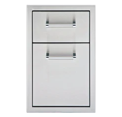 13" Delta Heat Double Storage Drawers