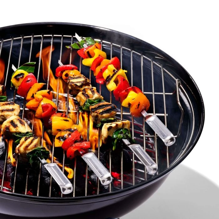OXO 6-Piece Grilling Skewer Set 2 OXO 6-Piece Grilling Skewer Set - Image 2
