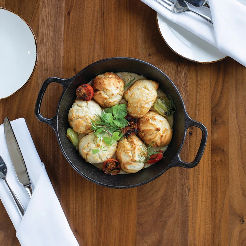 Lodge 8" Dual Handle Cast Iron Pan 2 Lodge 8" Dual Handle Cast Iron Pan - Image 2